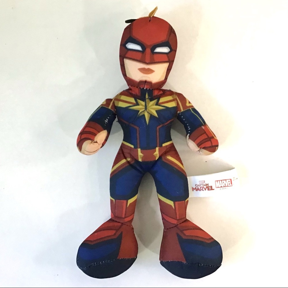 Marvel CAPTAIN MARVEL 10” Plush Avengers Super Heroes Toy by Good Stuff